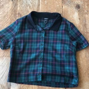 Forever 21 cute school girl shirt